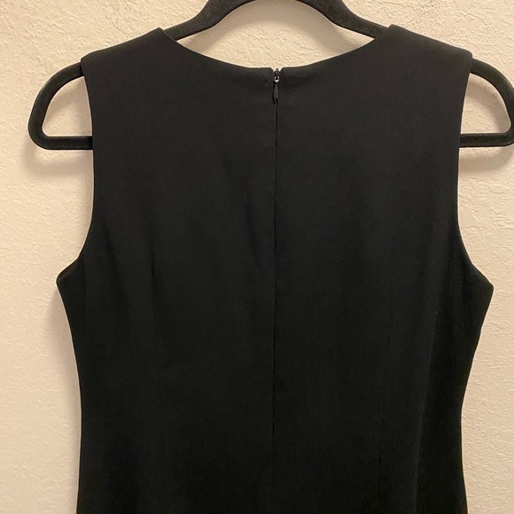 Iris Singer Collection Sleeveless Little Black Dress Size 8 - Picture 6 of 8